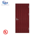 solid wooden fire rated flat safety door design with bm trada